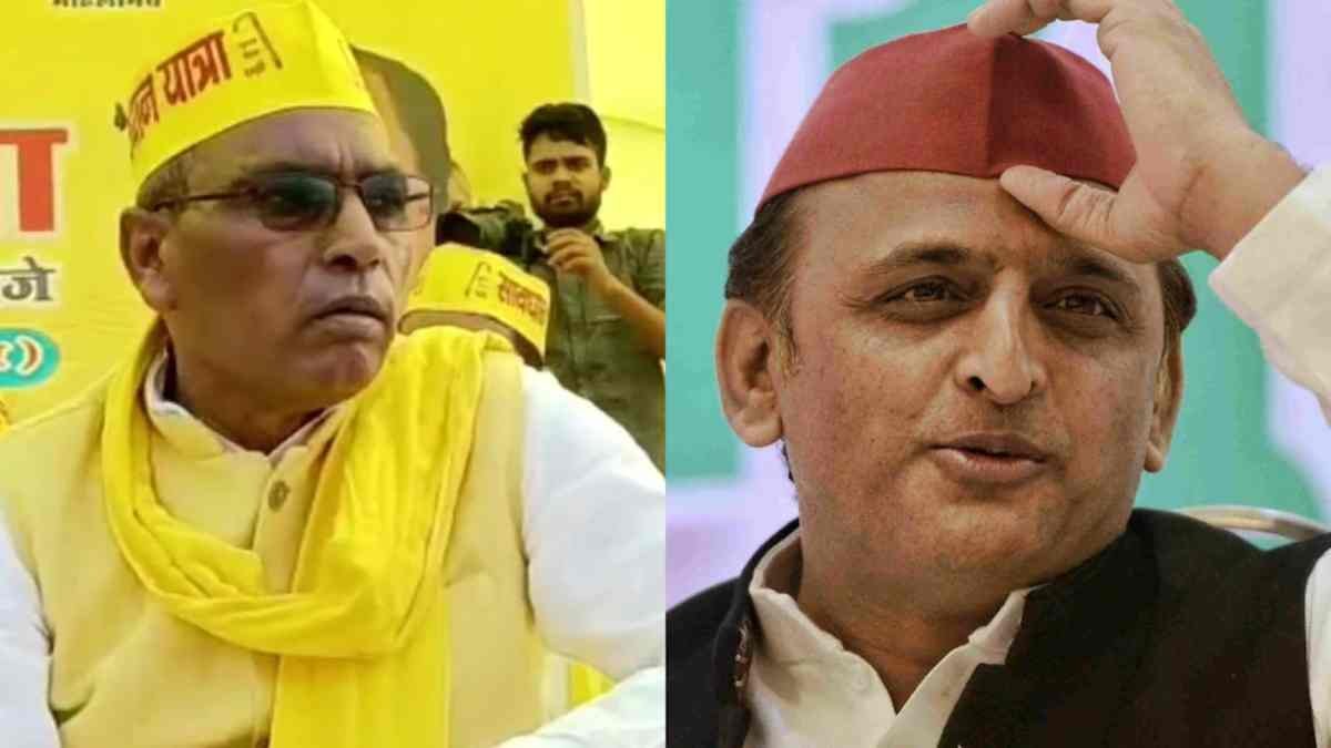 OP rajbhar, Akhilesh Yadav