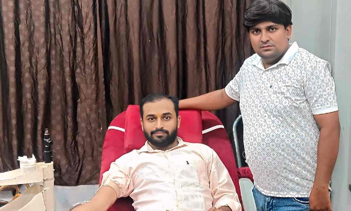 Sultanpur news, Blood Donation