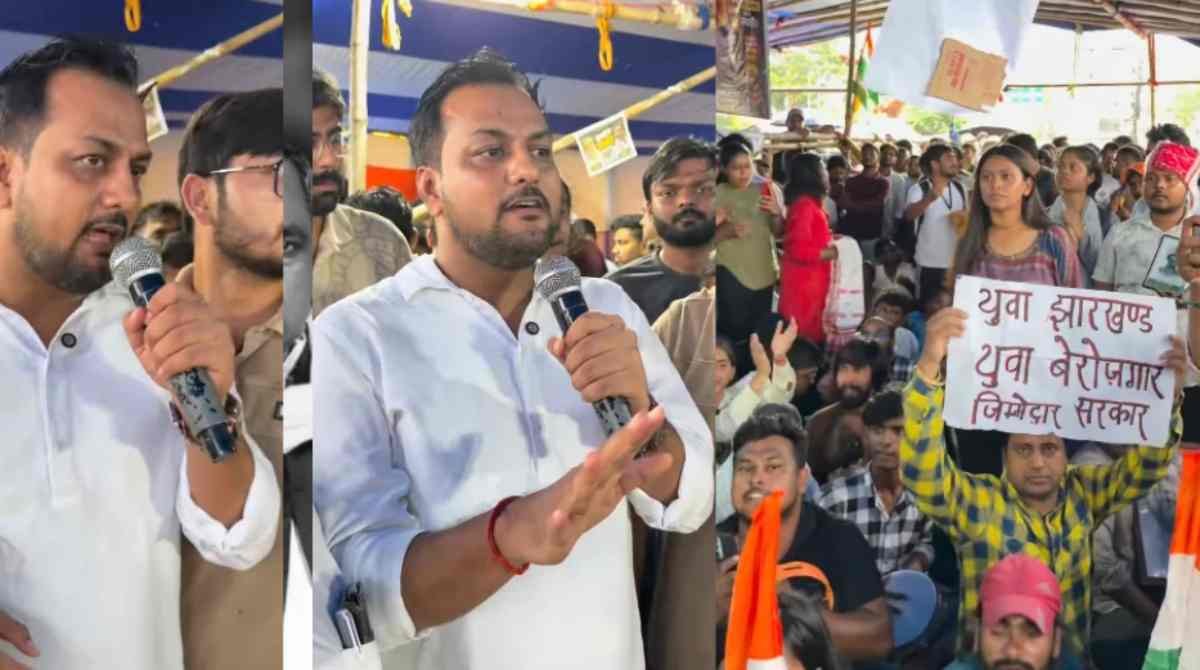 ritesh rajwada, jharkhand student protest