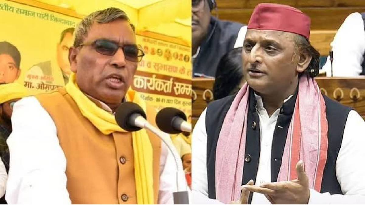 OP Rajbhar, Akhilesh Yadav